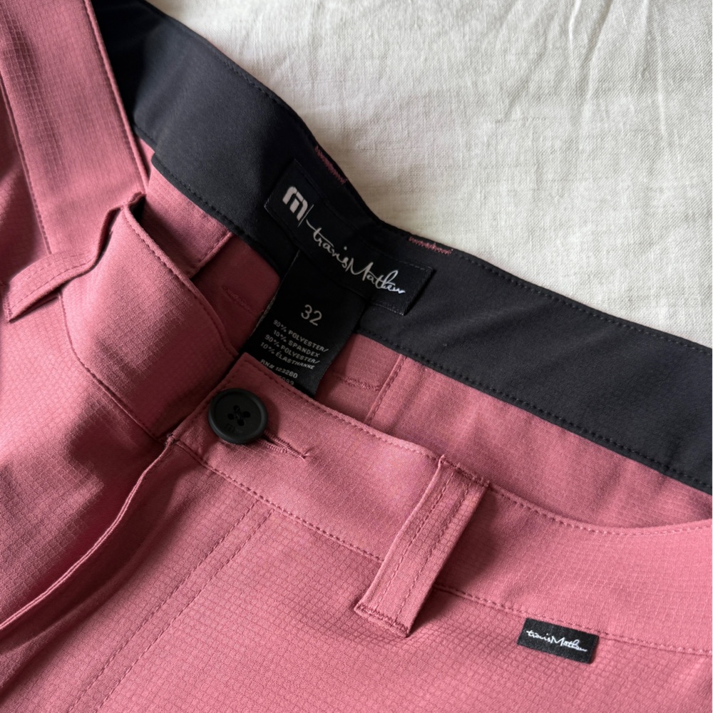 Travis Mathew Pink Men's Shorts 32